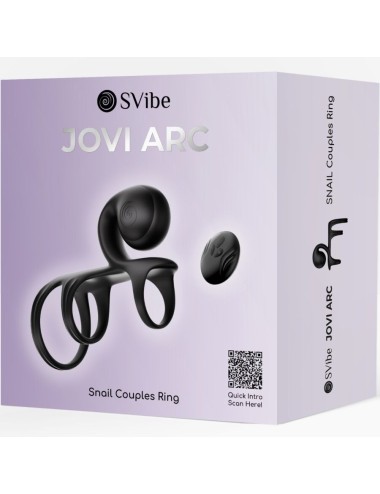 SNAIL VIBE - JOVI ARC COUPLE RING TELECOMANDO NERO