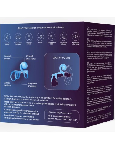 SNAIL VIBE - JOVI ARC COUPLE RING TELECOMANDO BLU