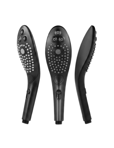 WOMANIZER - SOFFIONE DOCCIA STIMOLANTE CLITORIDEO WAVE NERO