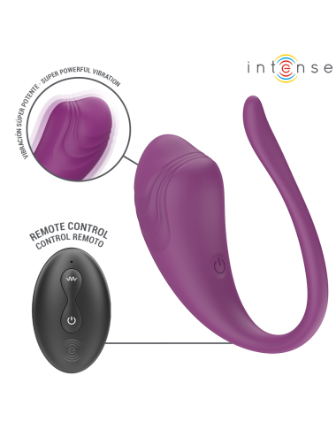 INTENSE - OLIVIA PURPLE UOVO VIBRANTE CON TELECOMANDO