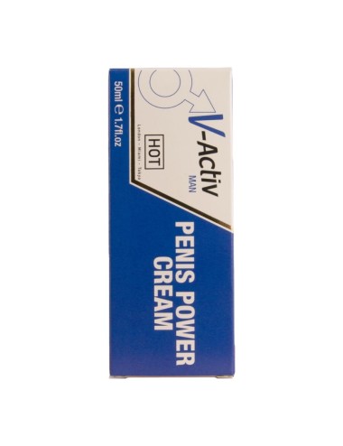 HOT - V-ACTIV PENIS POWER CREAM PER UOMO 50 ML