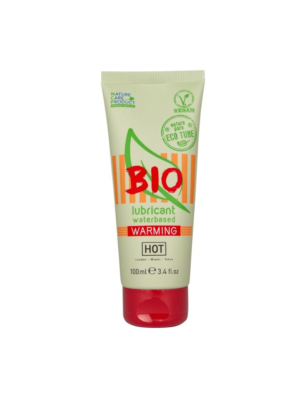 HOT - LUBRIFICANTE BIO A BASE D'ACQUA RISCALDANTE 100 ML