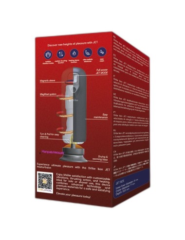 SNAIL VIBE - MASTURBATORE IKON JET RISCALDANTE E SPINTO