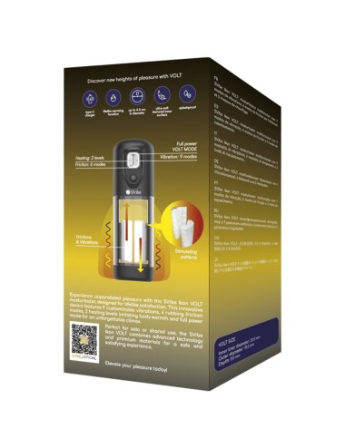 SNAIL VIBE - MASTURBATORE IKON VOLT CON EFFETTO CALORE E ATTRITO