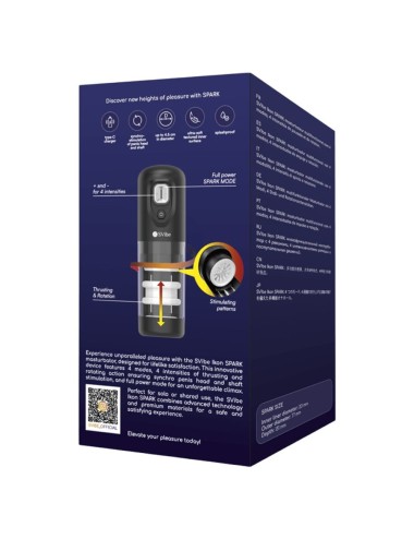 SNAIL VIBE - MASTURBATORE IKON SPARK A SPINTA E ROTAZIONE