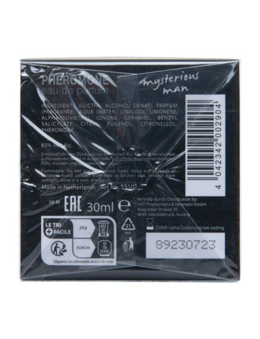 HOT - PROFUMO AI FEROMONI LONDRA UOMO MISTERIOSO 30 ML