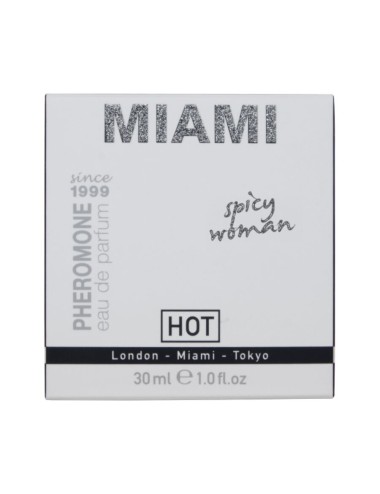 HOT - PROFUMO AI FEROMONI MIAMI SPICY WOMAN 30 ML