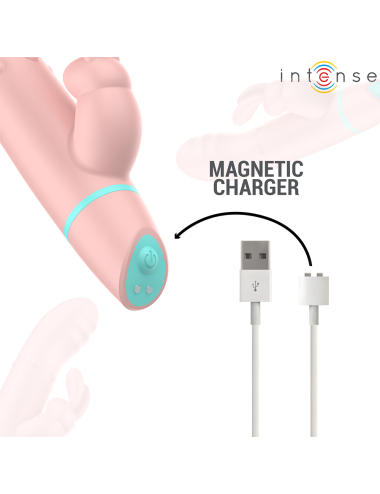 INTENSE - STIMOLATORE E VIBRATORE ROTANTE ALVIN RABBIT + OSCILLANTE