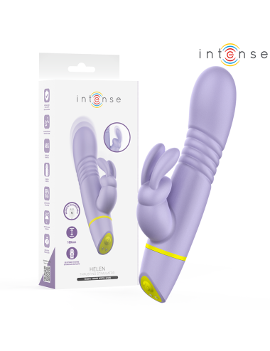 INTENSE - STIMOLATORE E VIBRATORE A SPINTA HELEN RABBIT