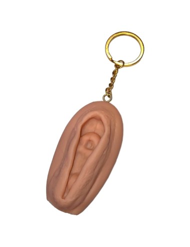 DIABLO PICANTE - PORTACHIAVI VAGINA TONO CHIARO