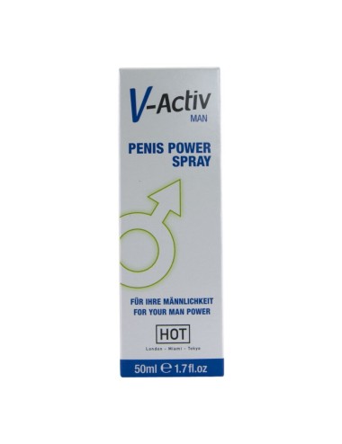 HOT - V-ACTIV PENIS POWER SPRAY PER UOMO 50 ML