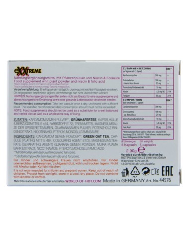 HOT - CAPSULE EXXTREME LIBIDO DONNA 5 UNITÀ