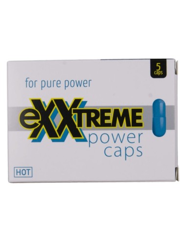 HOT - EXXTREME POWER CAPS UOMO 5 UNITÀ