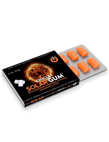 WUG GUM - SOLAR GUM ABBRONZANTE SOLARE 1 X 8 UNITÀ