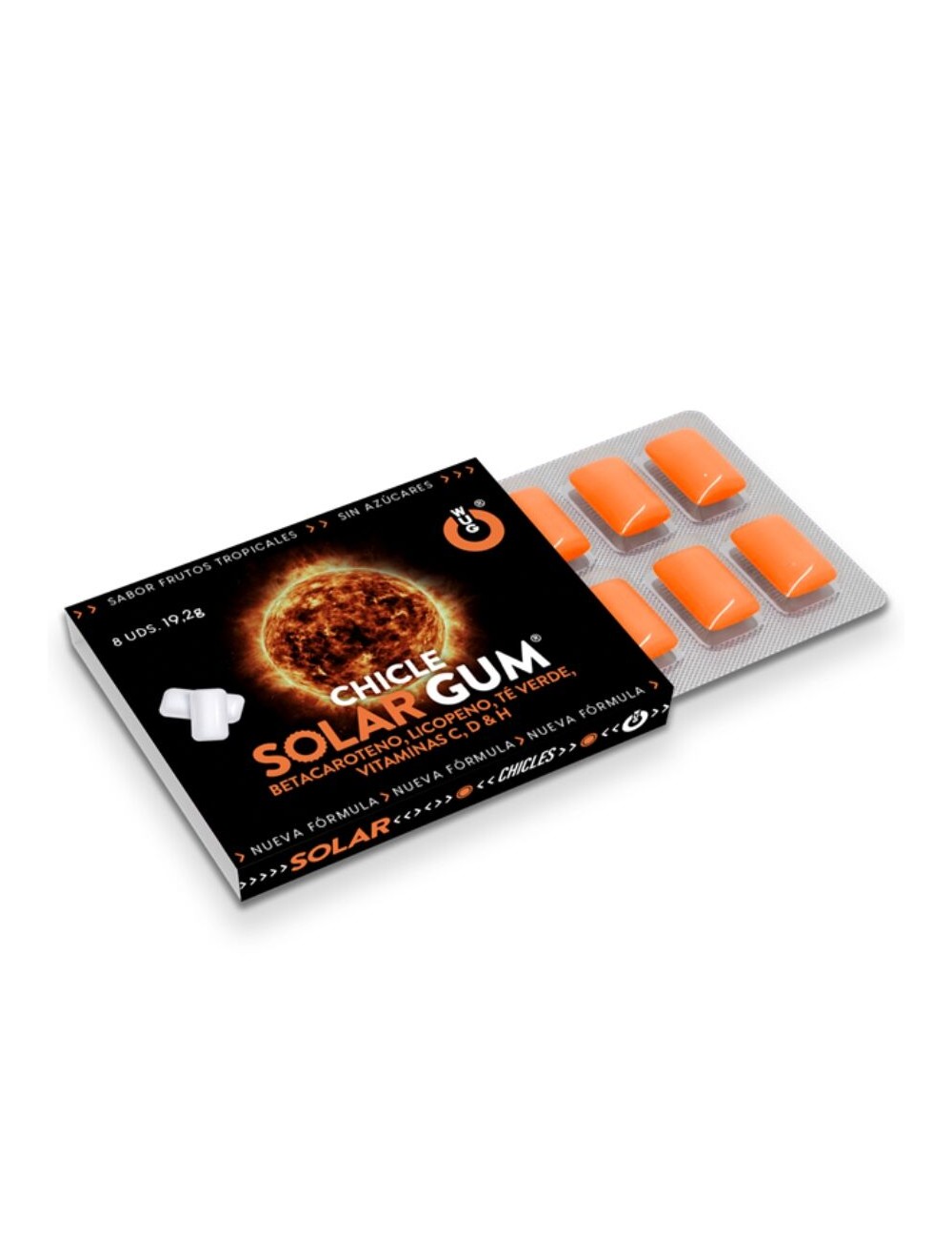 WUG GUM - SOLAR GUM ABBRONZANTE SOLARE 1 X 8 UNITÀ
