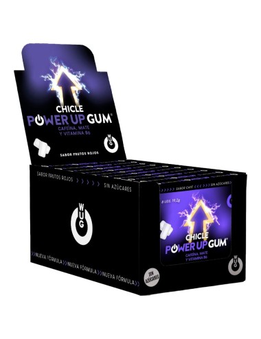 WUG POWER UP - ENERGY BOOST E POTENZIATORE DI CONCENTRAZIONE | ESPOSITORE 12 X 8 UNITÀ