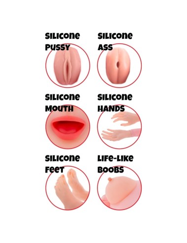 HIDDEN DESIRE - LUSTY LOLA BAMBOLA GONFIABILE 145 CM