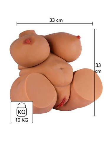 HIDDEN DESIRE - BIG FAT BANGING BABE TORSO MASTURBATORE FEMMINILE 10 KG