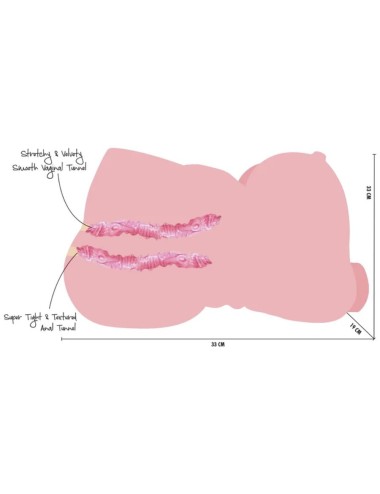 HIDDEN DESIRE - BIG FAT BANGING BABE TORSO MASTURBATORE FEMMINILE 10 KG