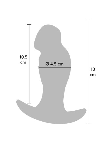 HIDDEN DESIRE - INFERNO REALISTICO DILATATORE ANALE 13 CM