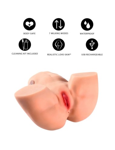 DESIDERIO NASCOSTO - MASTURBATORE FEMMINILE CON FIGA STRETTA DA MUNGITURA 6 KG