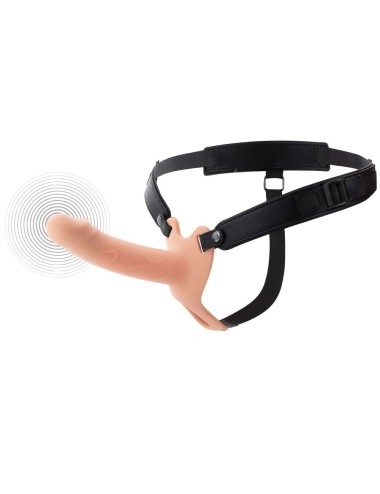 HIDDEN DESIRE - INFERNO VIBRANTE GUAINA PER PENE STRAP-ON 16 CM