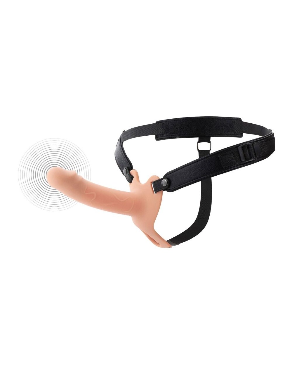 HIDDEN DESIRE - INFERNO VIBRANTE GUAINA PER PENE STRAP-ON 16 CM