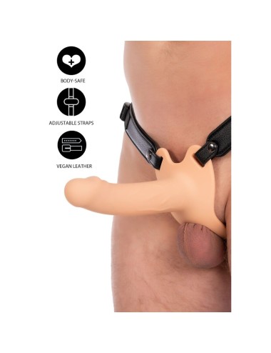 HIDDEN DESIRE - INFERNO GUAINA PER PENE CON STRAP-ON IN SILICONE 18 CM