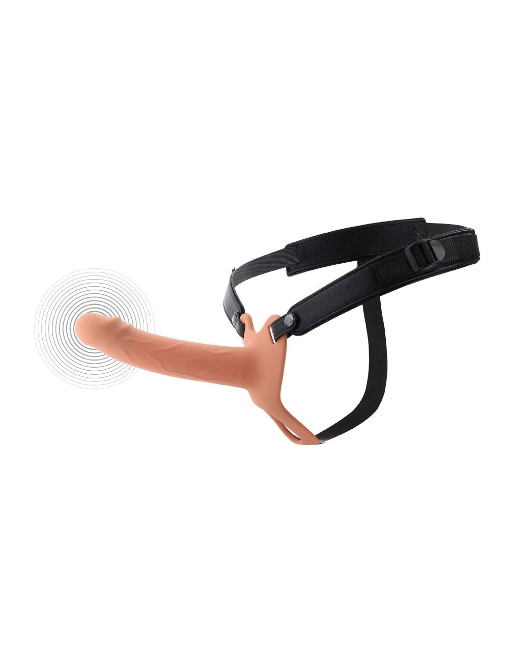 HIDDEN DESIRE - INFERNO VIBRANTE GUAINA PER PENE STRAP-ON 18 CM