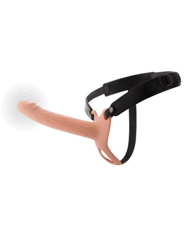 HIDDEN DESIRE - INFERNO VIBRANTE GUAINA PER PENE STRAP-ON 20 CM