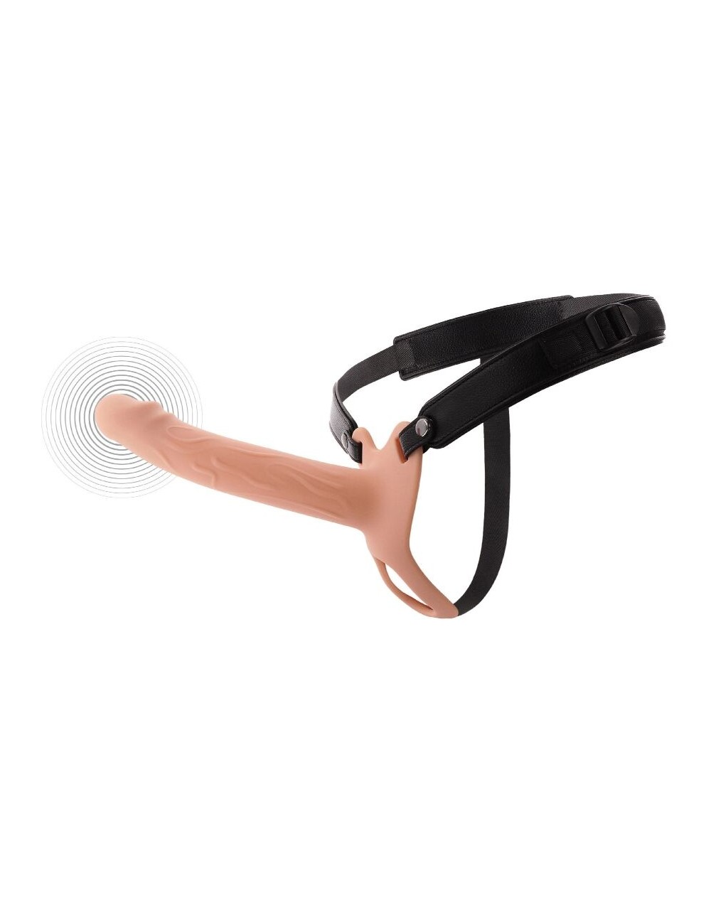 HIDDEN DESIRE - INFERNO VIBRANTE GUAINA PER PENE STRAP-ON 20 CM