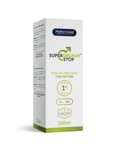 MEDICA GROUP - SUPER ORGASM STOP GEL INTIMO UOMO 150 ML