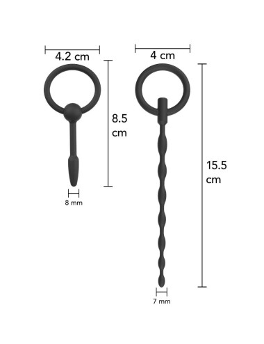 HIDDEN DESIRE - EXTREME STARTER SET DI PLUG URETRALI 2 UNITÀ