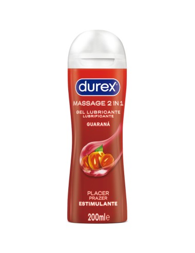 DUREX - GEL LUBRIFICANTE DA MASSAGGIO STIMOLANTE AL GUARANÀ 200 ML