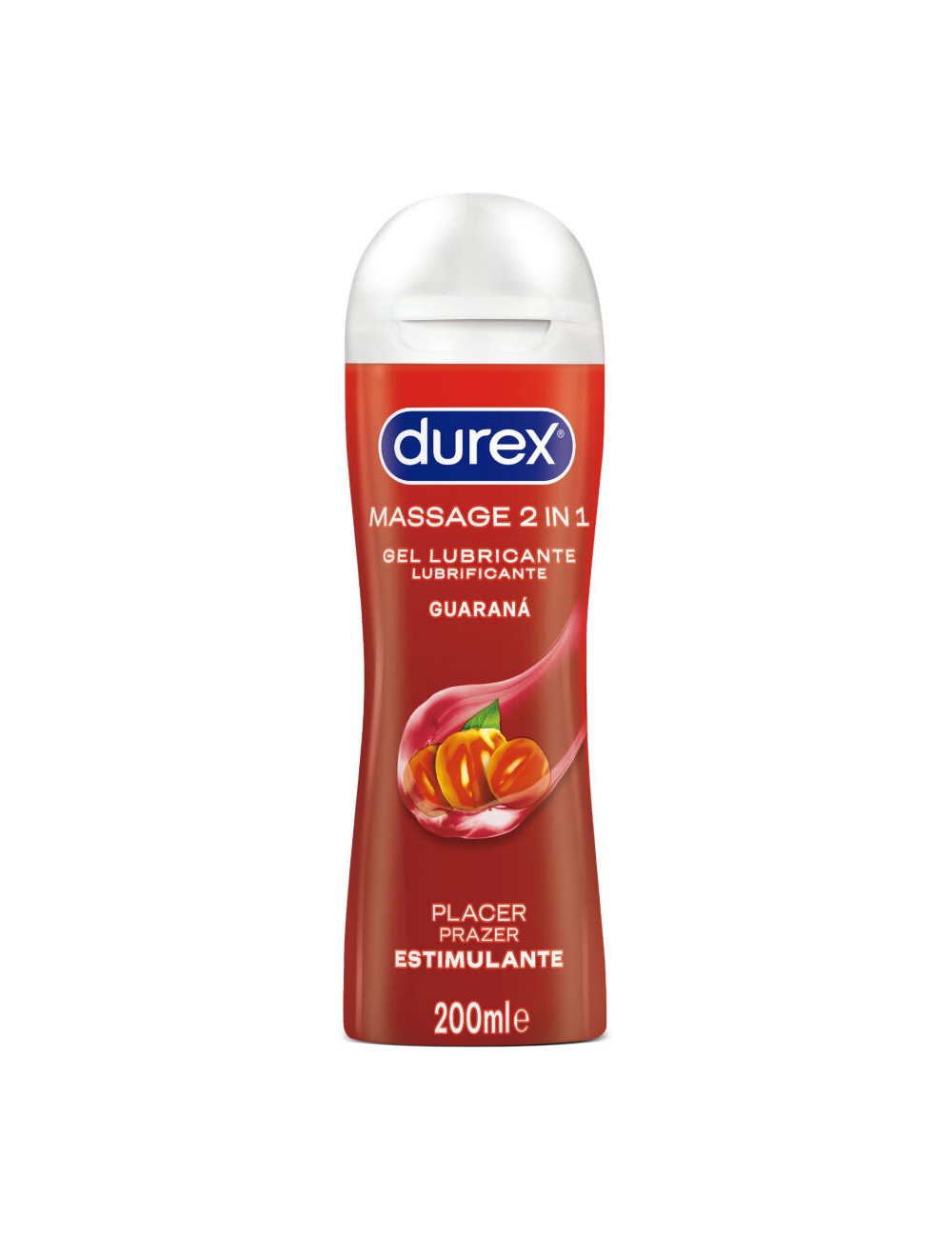 DUREX - GEL LUBRIFICANTE DA MASSAGGIO STIMOLANTE AL GUARANÀ 200 ML