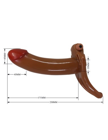 PRETTY LOVE - BRADDEN VIBRANTE STRAP-ON