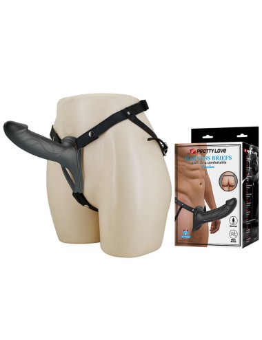 PRETTY LOVE - LANDON NERO VIBRANTE STRAP-ON