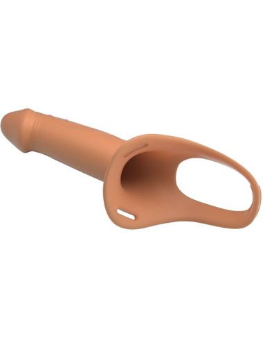 PRETTY LOVE - LANDON STRAP-ON VIBRANTE PELLE CHIARA