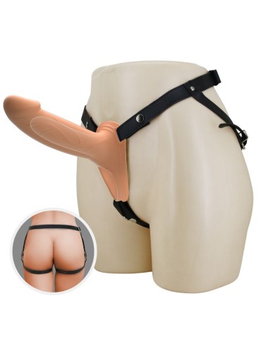 PRETTY LOVE - LANDON STRAP-ON VIBRANTE PELLE CHIARA