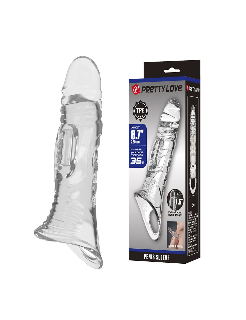 PRETTY LOVE - COPERTURA TRASPARENTE PER PENE