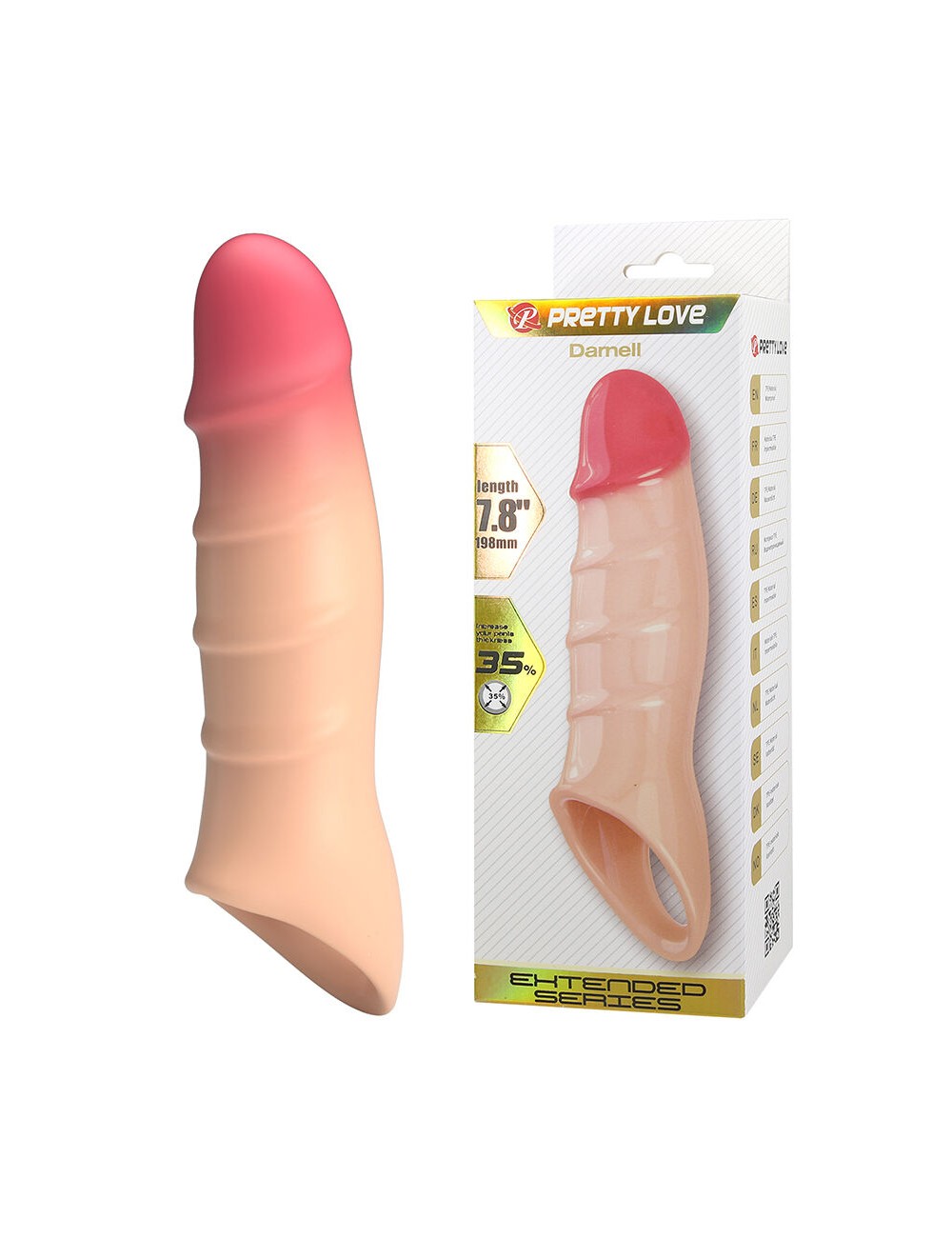 PRETTY LOVE - DARNELL COPERTURA PER PENE CON EFFETTO REALISTICO