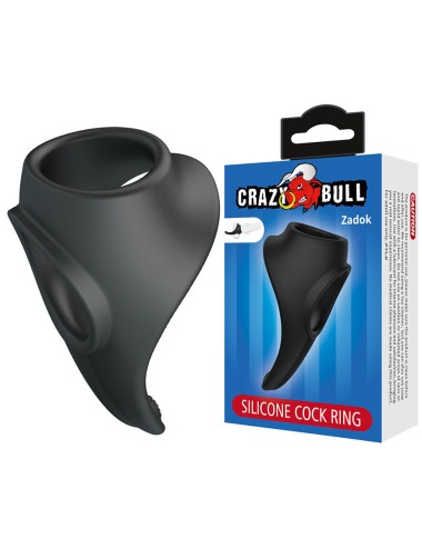 CRAZY BULL - ZADOK ANELLO ERGONOMICO CON STIMOLATORE PERINEALE