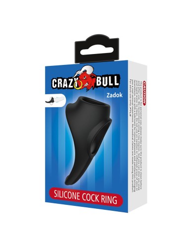 CRAZY BULL - ZADOK ANELLO ERGONOMICO CON STIMOLATORE PERINEALE