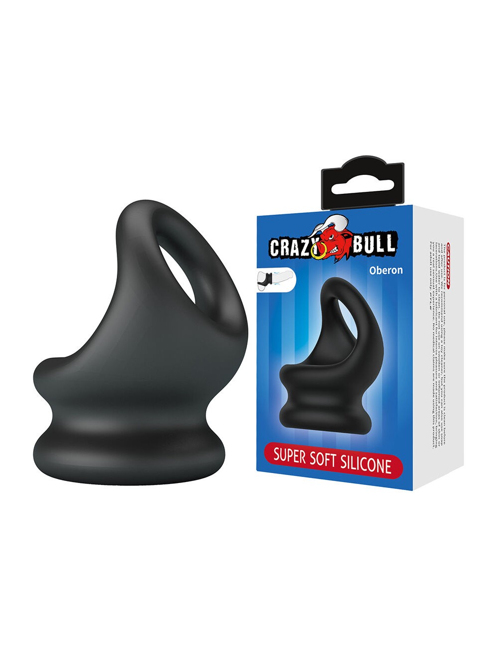 CRAZY BULL - OBERON ANELLO DI SOSTEGNO PER PENE E TESTICOLI