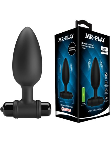 MR PLAY - SUPER POWER ANAL PLUG CON VIBRAZIONE