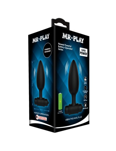MR PLAY - SUPER POWER ANAL PLUG CON VIBRAZIONE