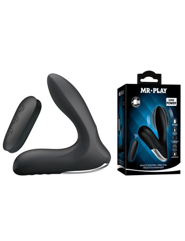 MR PLAY - MASSAGGIATORE PROSTATICO CON TELECOMANDO A VIBRAZIONE