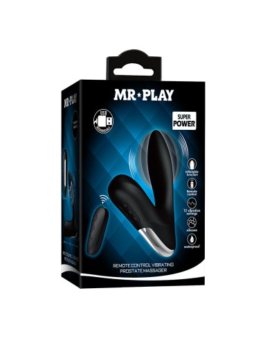 MR PLAY - MASSAGGIATORE PROSTATICO CON TELECOMANDO A VIBRAZIONE