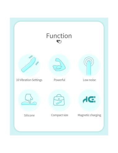 PRETTY LOVE - RYLAN VIBRATORE BLU G-SPOT