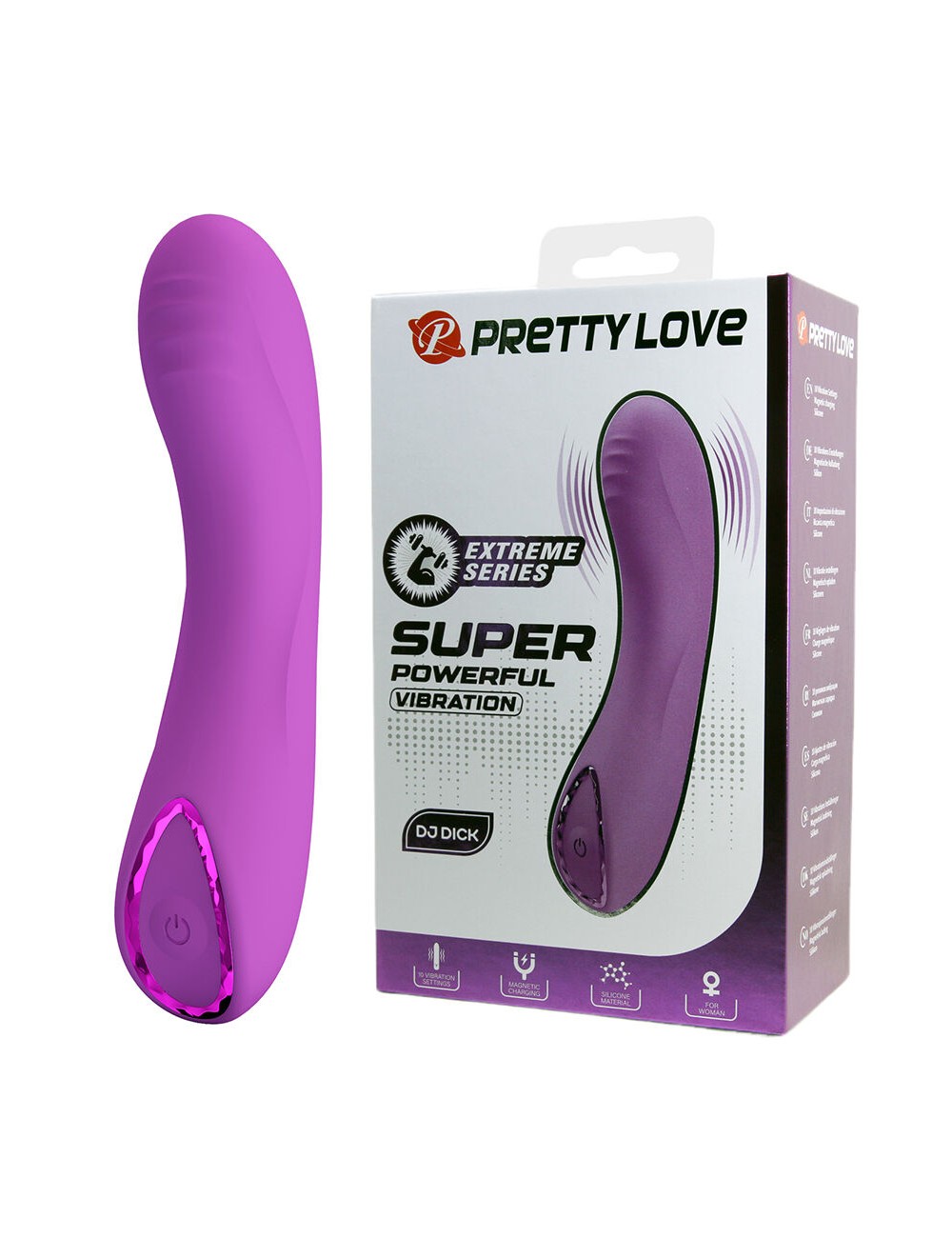 PRETTY LOVE - DJ DICK VIBRATORE VIOLA G-SPOT
